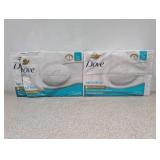 2PKS. DOVE SENSITIVE BAR SOAP (16 PER PACK)