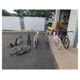 (6) ASSORTED BIKES & PARTS