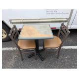 TABLE AND CHAIRS (2)