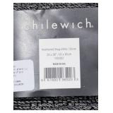 CHILEWICH HEATHERED SHAG UTILITY RUG | STONE