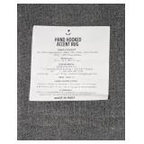 HAND HOOKED ACCENT RUG