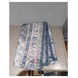 WYATT & ASH GERALDINE MACHINE WASHABLE AREA RUG (5’-3” x 7’-5”)