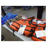 5 Adult Life Jackets