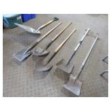 6 Shovels