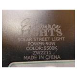 3 Endurance LED Solar Street Lights