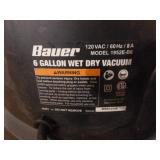 Bauer Wet/Dry Shop Vacuum