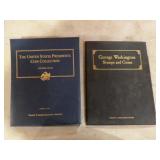 United States Presidents Coin Collection and George Washington Stamp and Coins