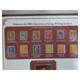 United States Presidents Coin Collection and George Washington Stamp and Coins