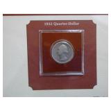 United States Presidents Coin Collection and George Washington Stamp and Coins