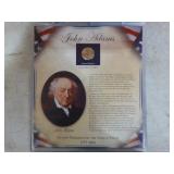 United States Presidents Coin Collection and George Washington Stamp and Coins