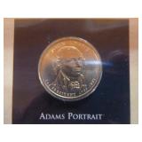 United States Presidents Coin Collection and George Washington Stamp and Coins