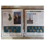 2 European Coin Collection Books