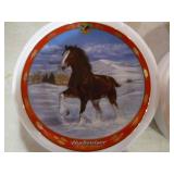 6 Danbury Mint Pride of Budweiser and Bass Beauties Decorative Plates