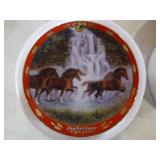 6 Danbury Mint Pride of Budweiser and Bass Beauties Decorative Plates