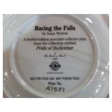 6 Danbury Mint Pride of Budweiser and Bass Beauties Decorative Plates