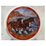 6 Danbury Mint Pride of Budweiser and Bass Beauties Decorative Plates