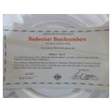 6 Danbury Mint Pride of Budweiser and Bass Beauties Decorative Plates