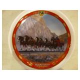 6 Danbury Mint Pride of Budweiser and Bass Beauties Decorative Plates