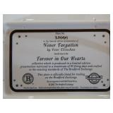 8 Bradford Exchange Forever in Our Hearts Decorative Plates