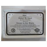 8 Bradford Exchange Forever in Our Hearts Decorative Plates