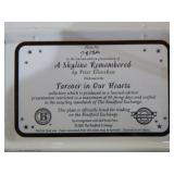 8 Bradford Exchange Forever in Our Hearts Decorative Plates