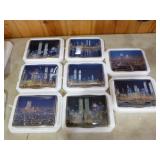 8 Bradford Exchange Forever in Our Hearts Decorative Plates