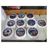 10 Bradford Exchange Titanic: Queen of the Ocean Decorative Plates