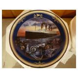 10 Bradford Exchange Titanic: Queen of the Ocean Decorative Plates