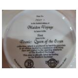 10 Bradford Exchange Titanic: Queen of the Ocean Decorative Plates
