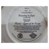 10 Bradford Exchange Titanic: Queen of the Ocean Decorative Plates