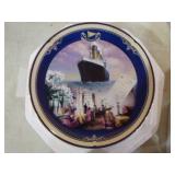 10 Bradford Exchange Titanic: Queen of the Ocean Decorative Plates