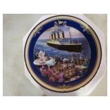 10 Bradford Exchange Titanic: Queen of the Ocean Decorative Plates