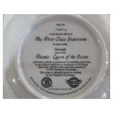 10 Bradford Exchange Titanic: Queen of the Ocean Decorative Plates