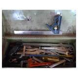 3 Metal Toolboxes with Assorted Tools