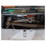 3 Metal Toolboxes with Assorted Tools