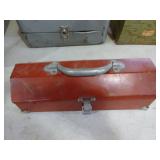 3 Metal Toolboxes with Assorted Tools