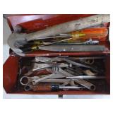 3 Metal Toolboxes with Assorted Tools