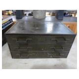 Metal 3 Drawer Storage Cabinet