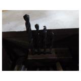 2 Metal Toolboxes with Some Tools