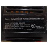 Soldering Gun and Shop Light