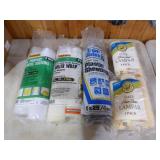 Plastic Sheeting and Paint Roller Pads