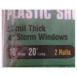 Plastic Sheeting and Paint Roller Pads