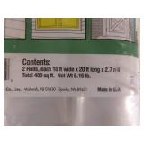 Plastic Sheeting and Paint Roller Pads