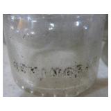 18 Vintage Insulators in Metal Wire Milk Crate