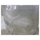 18 Vintage Insulators in Metal Wire Milk Crate