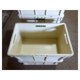 5 Stackable Storage Crates