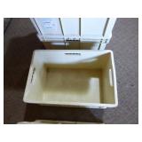 5 Stackable Storage Crates