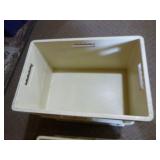 5 Stackable Storage Crates