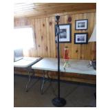 Floor Lamp and Lava Lamp
