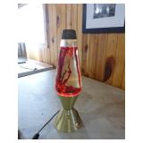 Floor Lamp and Lava Lamp